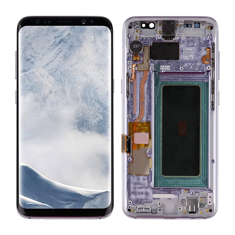 PANTALLA PARA SAMSUNG S8 PLATA