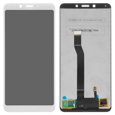 PANTALLA PARA XIAOMI REDMI 6 , 6A BLANCO