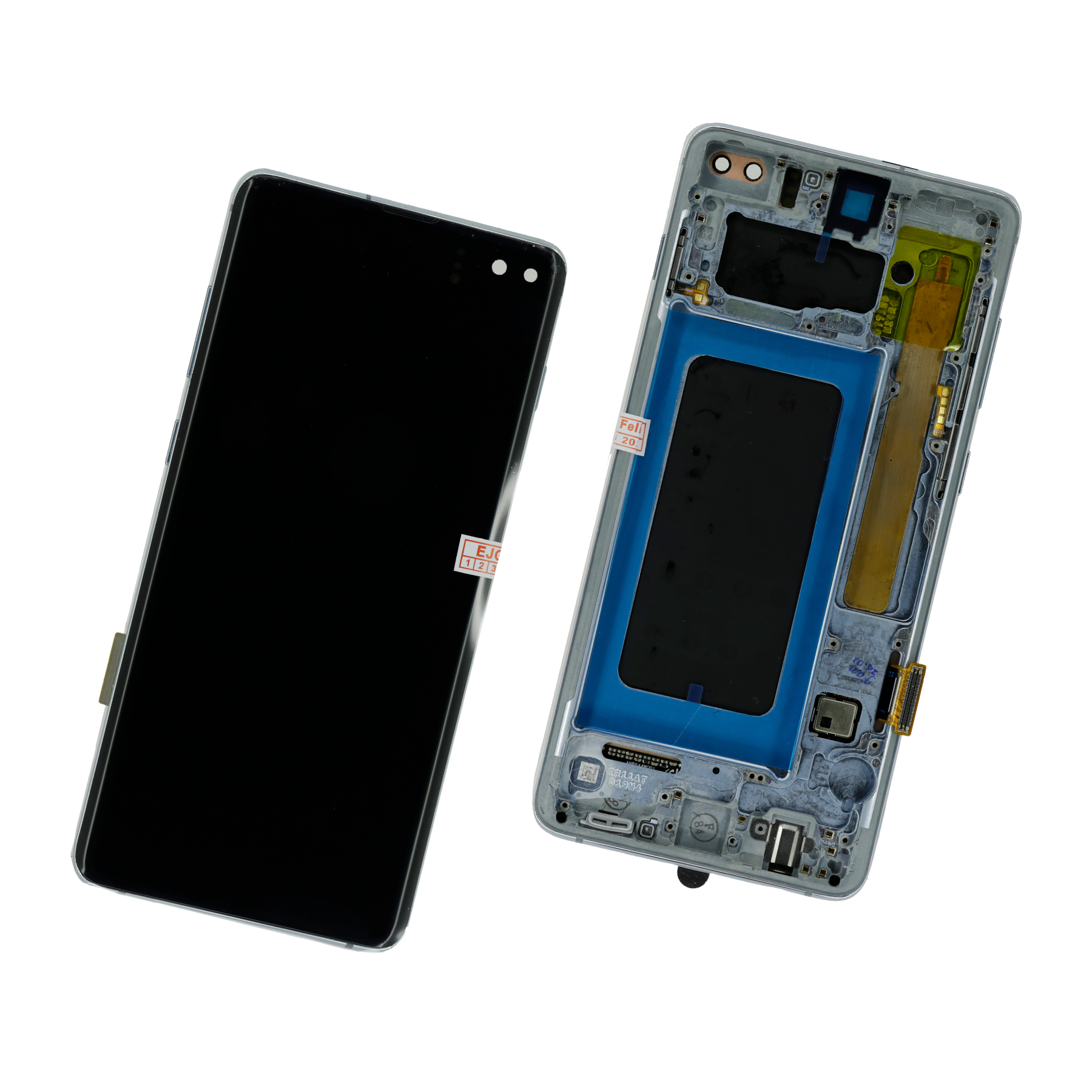 PANTALLA PARA SAMSUNG S10 PLUS AZUL CON MARCO