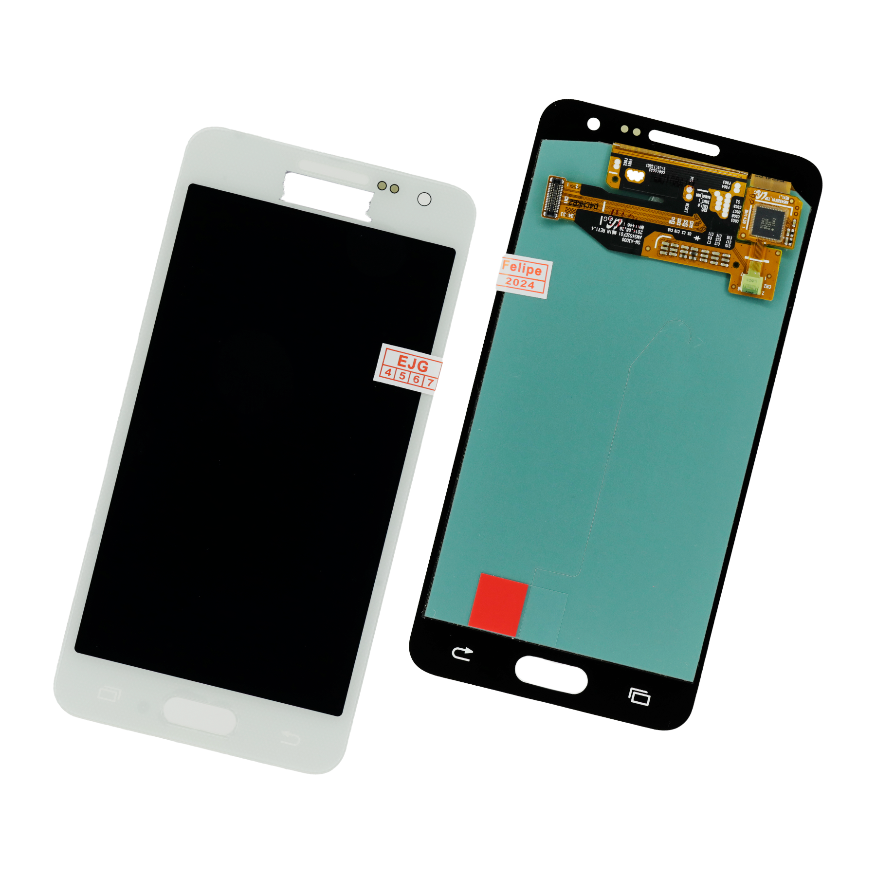 PANTALLA PARA SAMSUNG A3 2015 BLANCO OLED