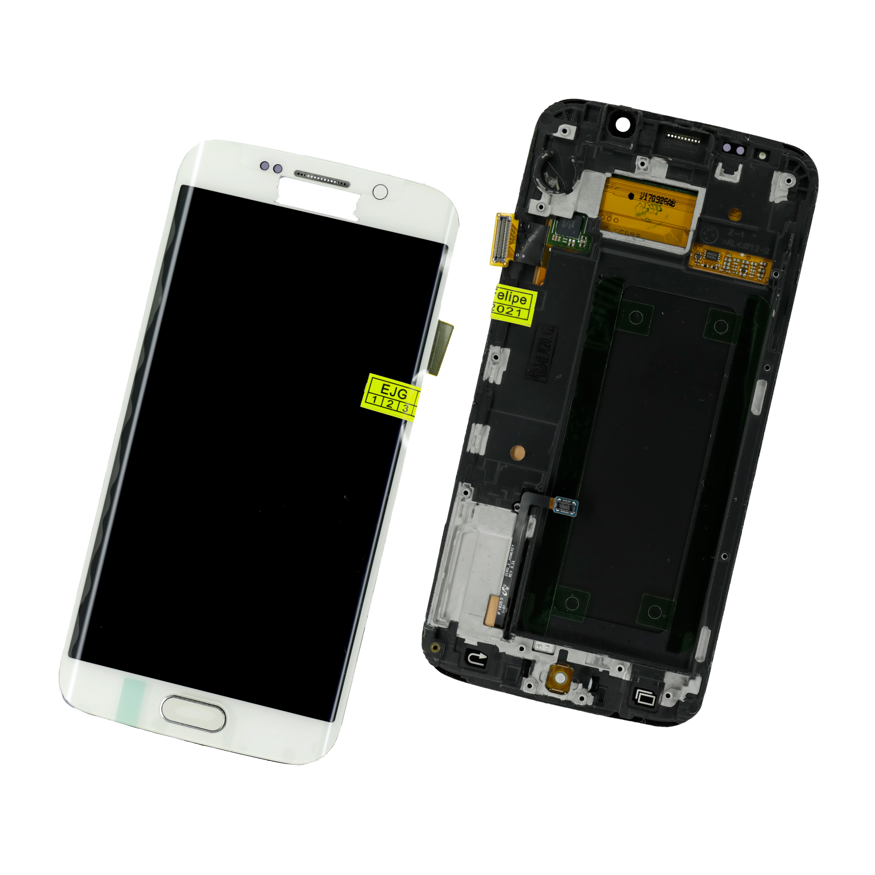 PANTALLA PARA SAMSUNG S6 EDGE BLANCO