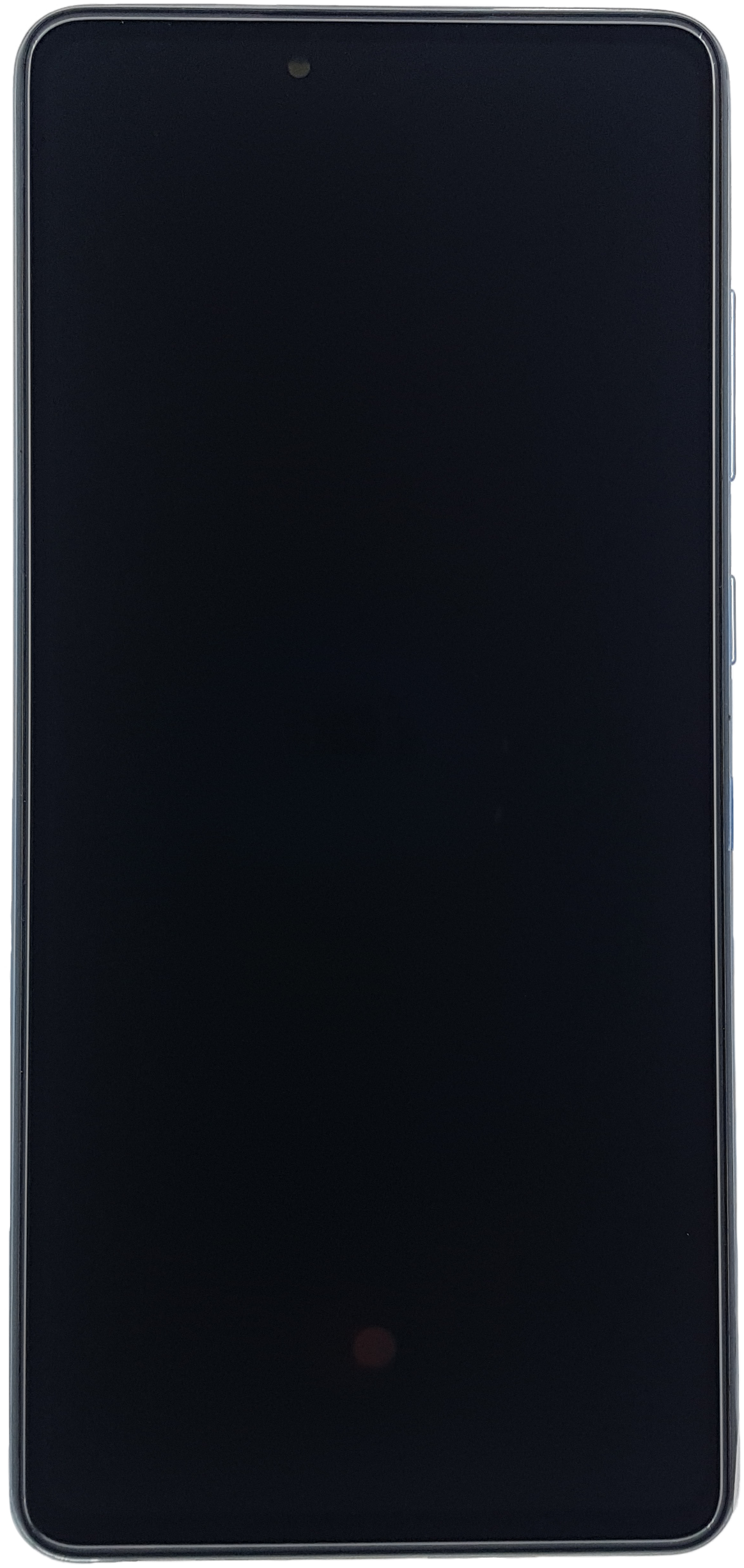 PANTALLA RECORTADA PARA SAMSUNG A72 , A725 CON MARCO AZUL OLED