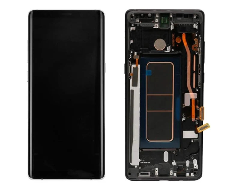 PANTALLA PARA SAMSUNG NOTE 8 CO MARCO NEGRO OLED PANTALLA PARA RECORTADA
