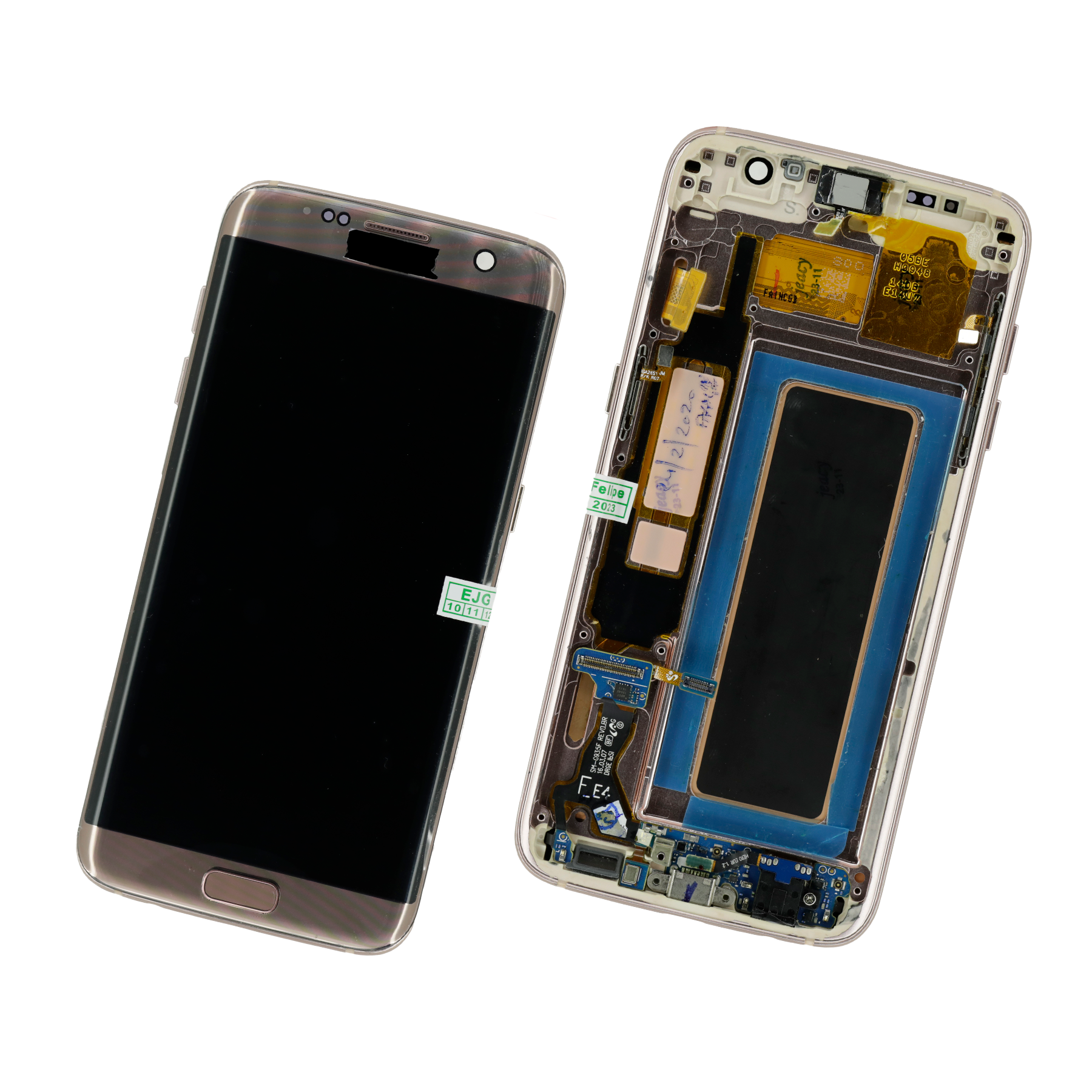 PANTALLA PARA SAMSUNG S7 EDGE ROSA