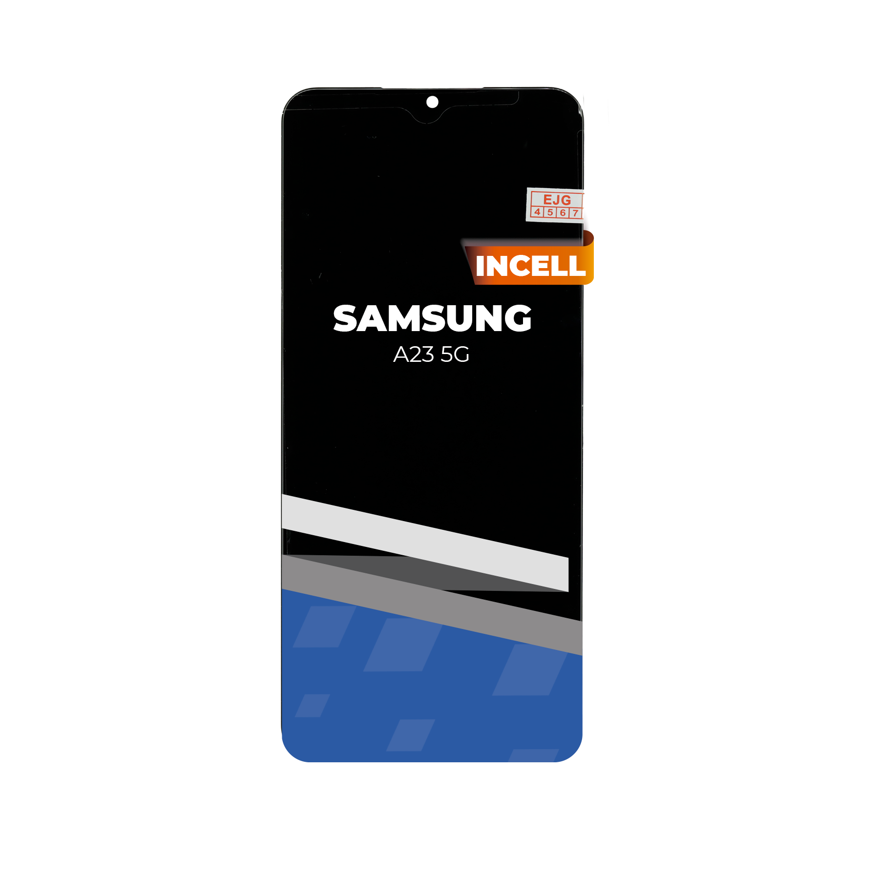 PANTALLA PARA SAMSUNG A23 5G , A236 CON MARCO NEGRO INCELL