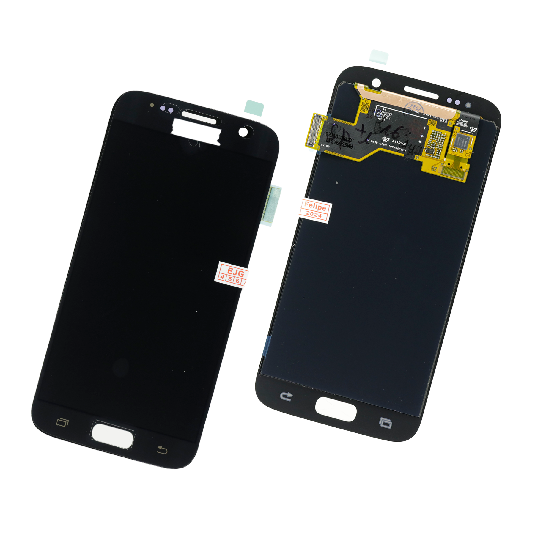 PANTALLA PARA SAMSUNG S7 FLAT NEGRO OLED