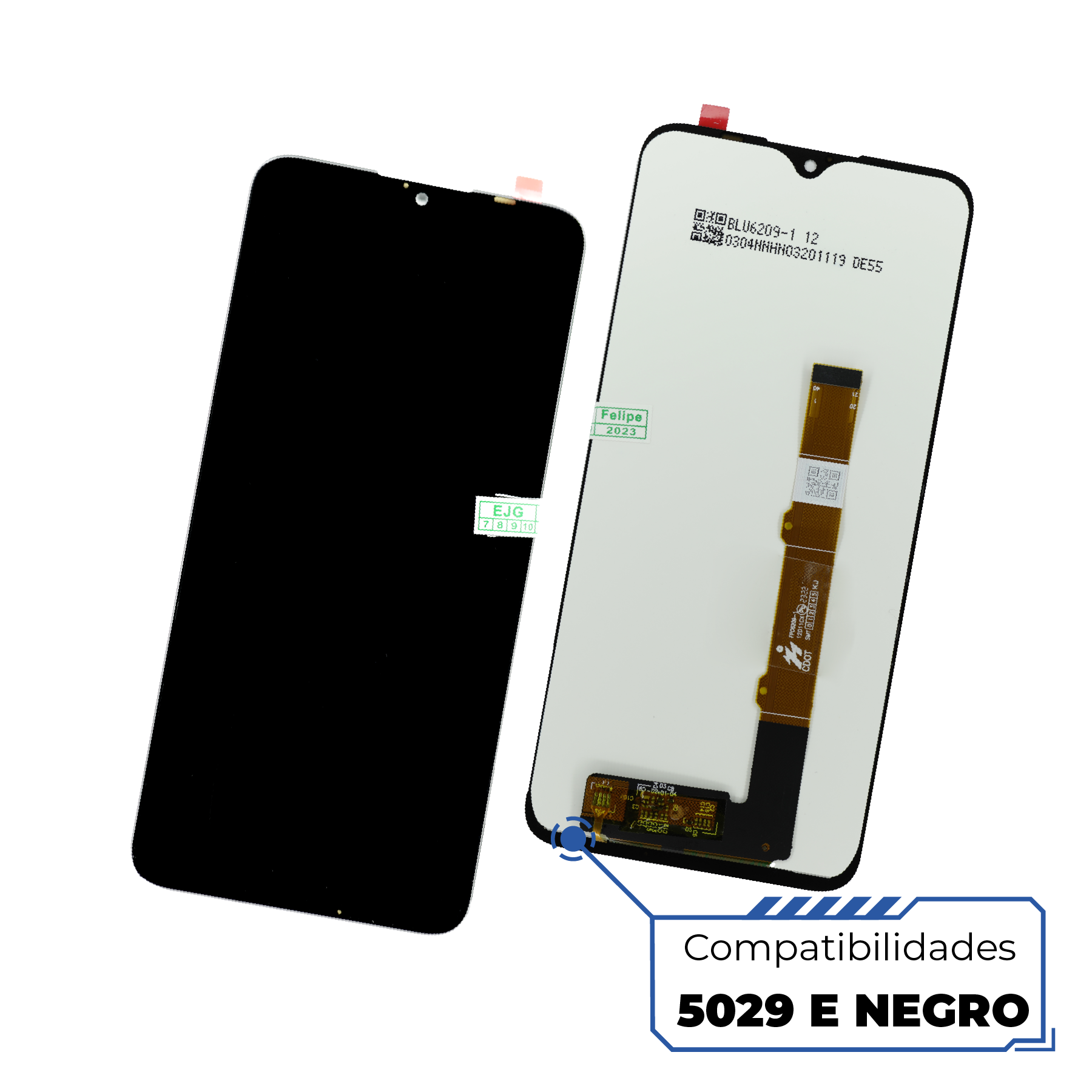 PANTALLA PARA ALCATEL 1V 2020 5007A/ U/ G/ T/ J/ 1S 2020 5028A/ D/ Y/ 3 2020, 5029E/ 1B 2020 5007A/ G/ U/
