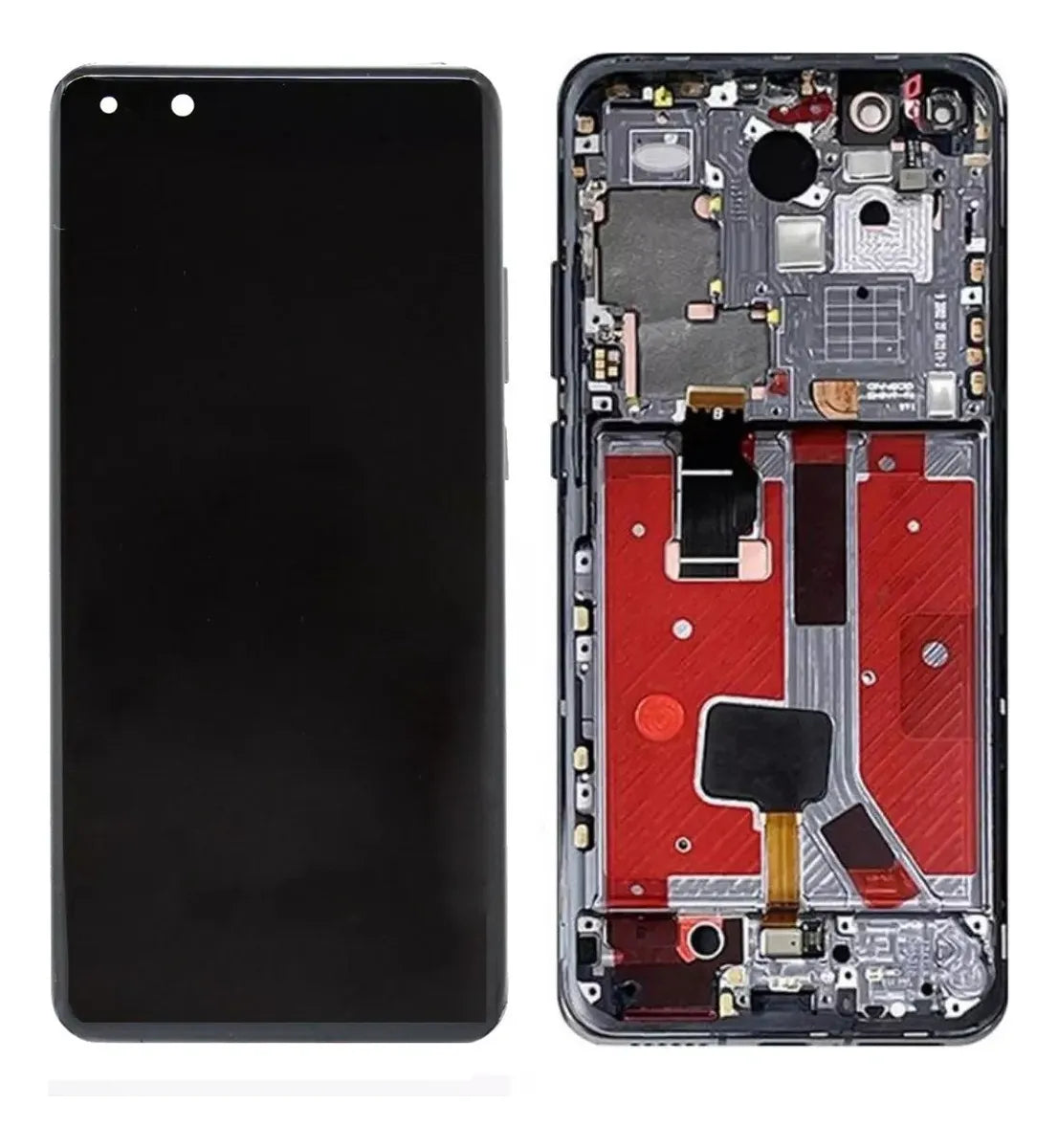PANTALLA PARA HUAWEI P40 PRO CON MARCO NEGRO ORIGINAL