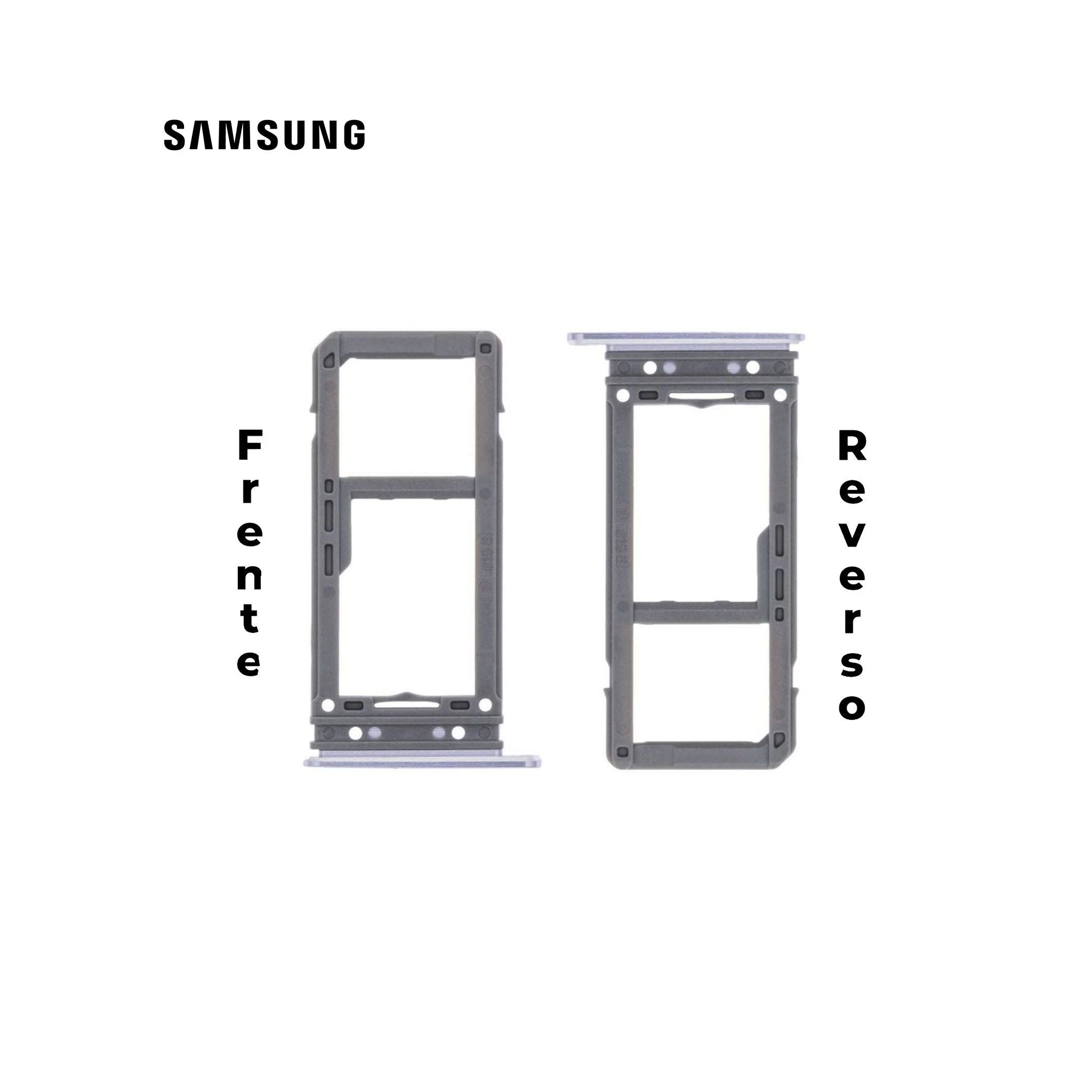 PORTA SIM SAMSUNG S8 , S8 PLUS LILA