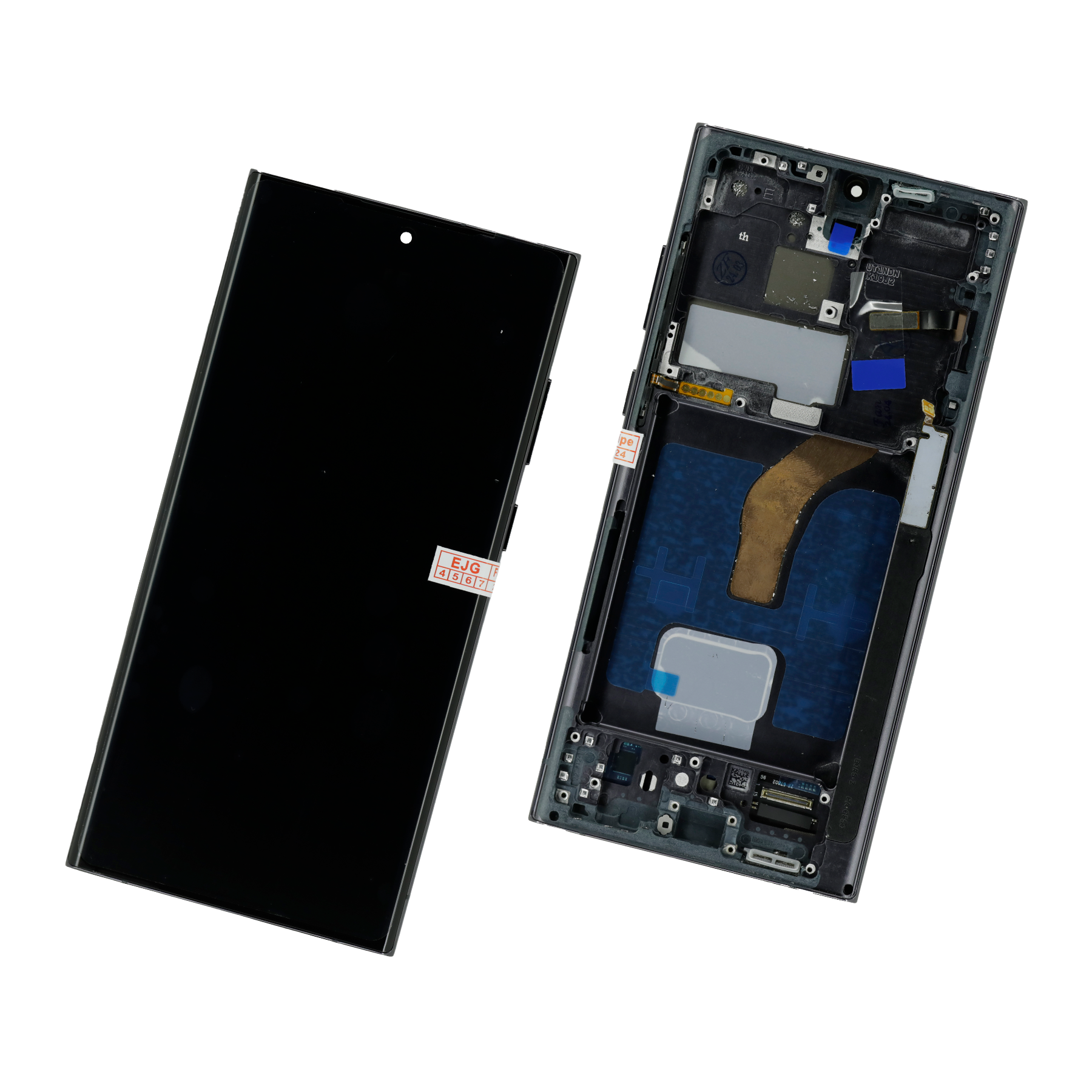 PANTALLA PARA SAMSUNG S22 ULTRA 5G OLED CON MARCO NEGRO