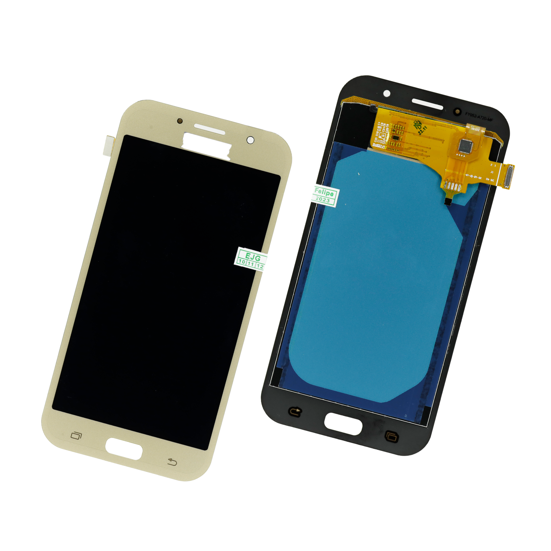 PANTALLA PARA SAMSUNG A7 2017 , A720 DORADO INCELL