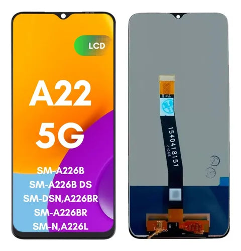 PANTALLA PARA SAMSUNG A22 5g , A226B NEGRO