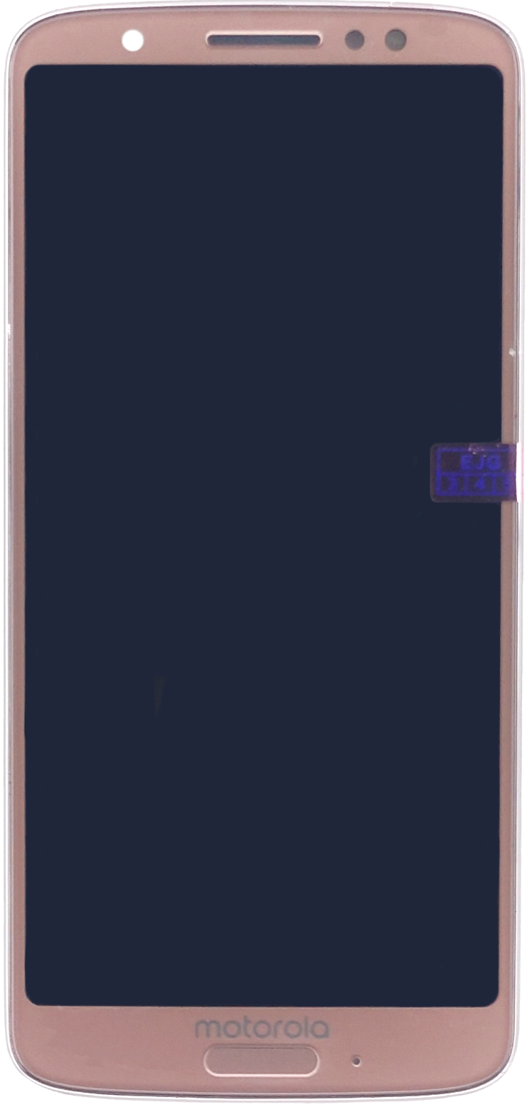 PANTALLA PARA MOTOROLA G6 ROSA CON MARCO