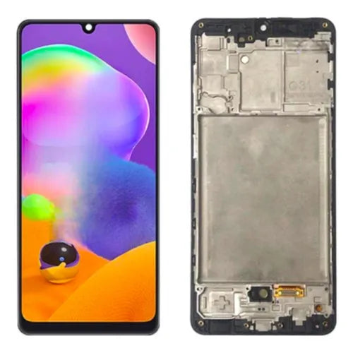 PANTALLA PARA SAMSUNG A31 CON MARCO