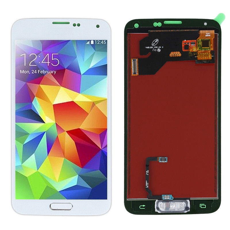 PANTALLA PARA SAMSUNG S5 BLANCO OLED