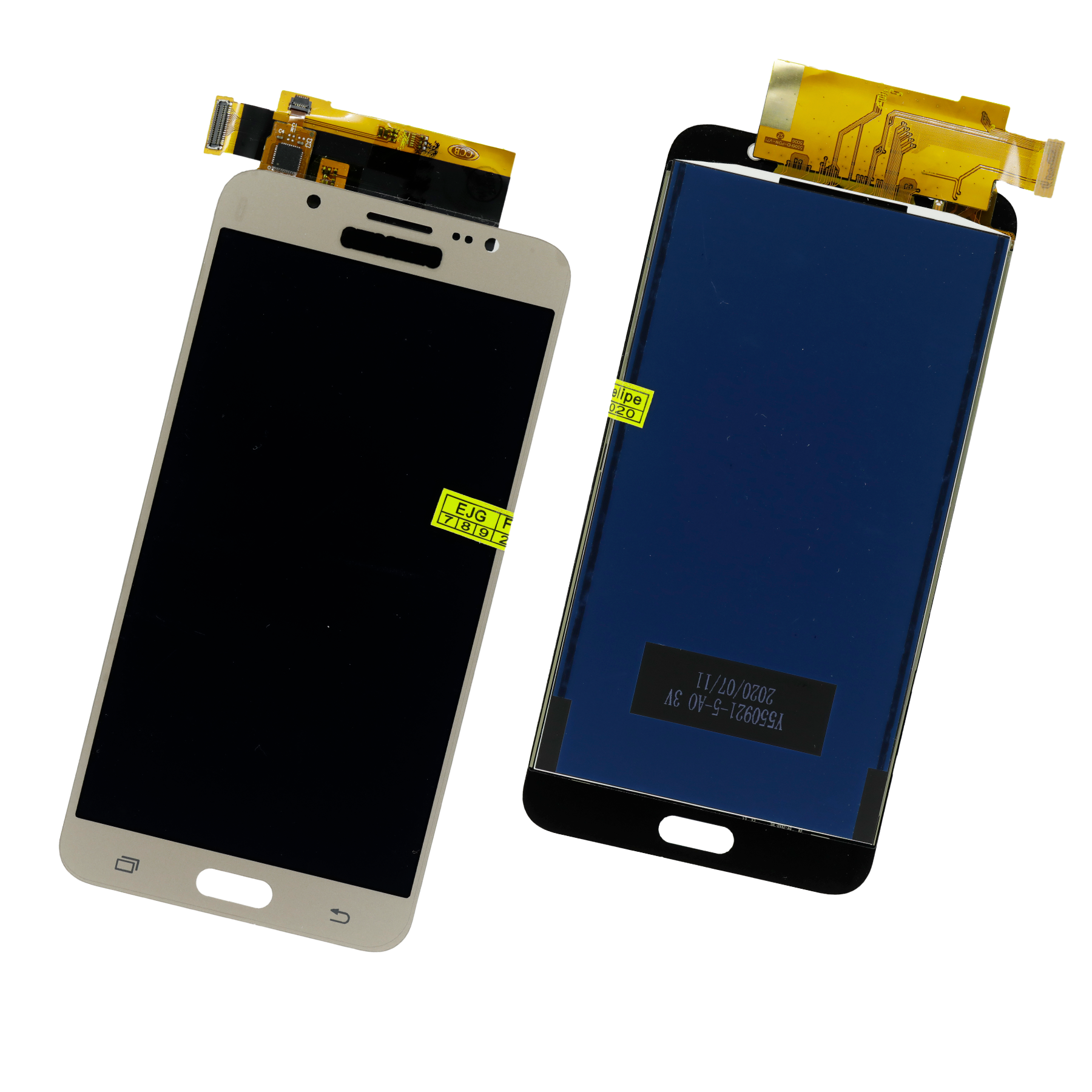 PANTALLA PARA SAMSUNG J7 METAL , J7 2016 , J710 DORADO INCELL
