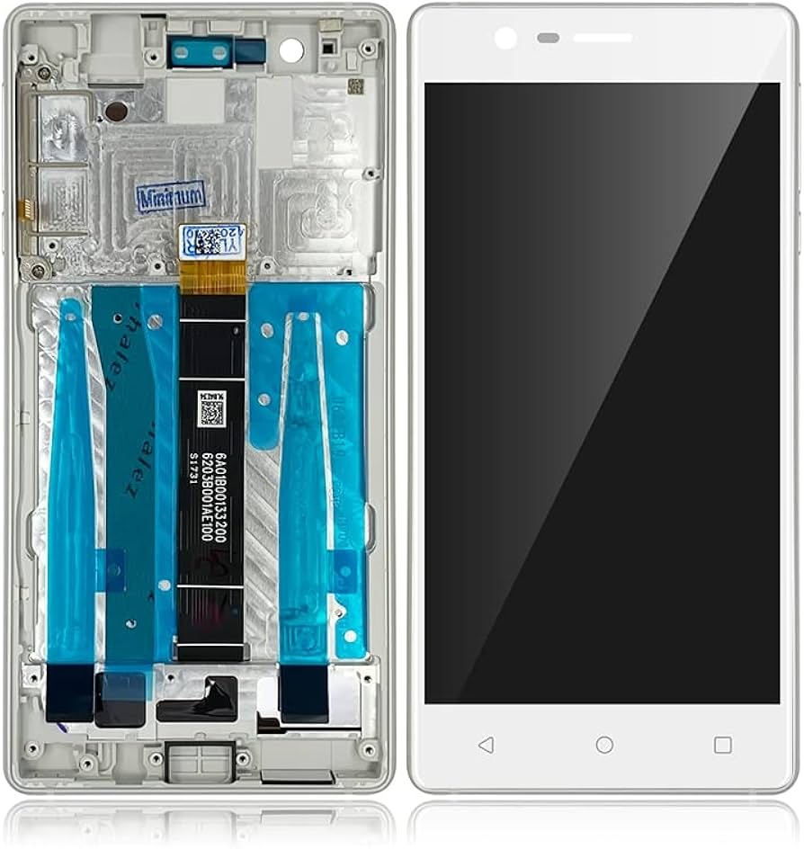PANTALLA PARA NOKIA 3 CON MARCO BLANCO