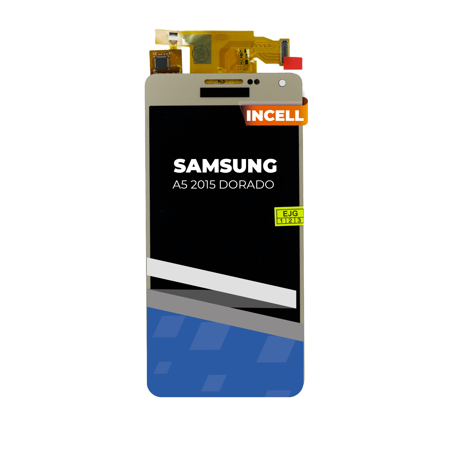 PANTALLA PARA SAMSUNG A5 2015 DORADO TFT
