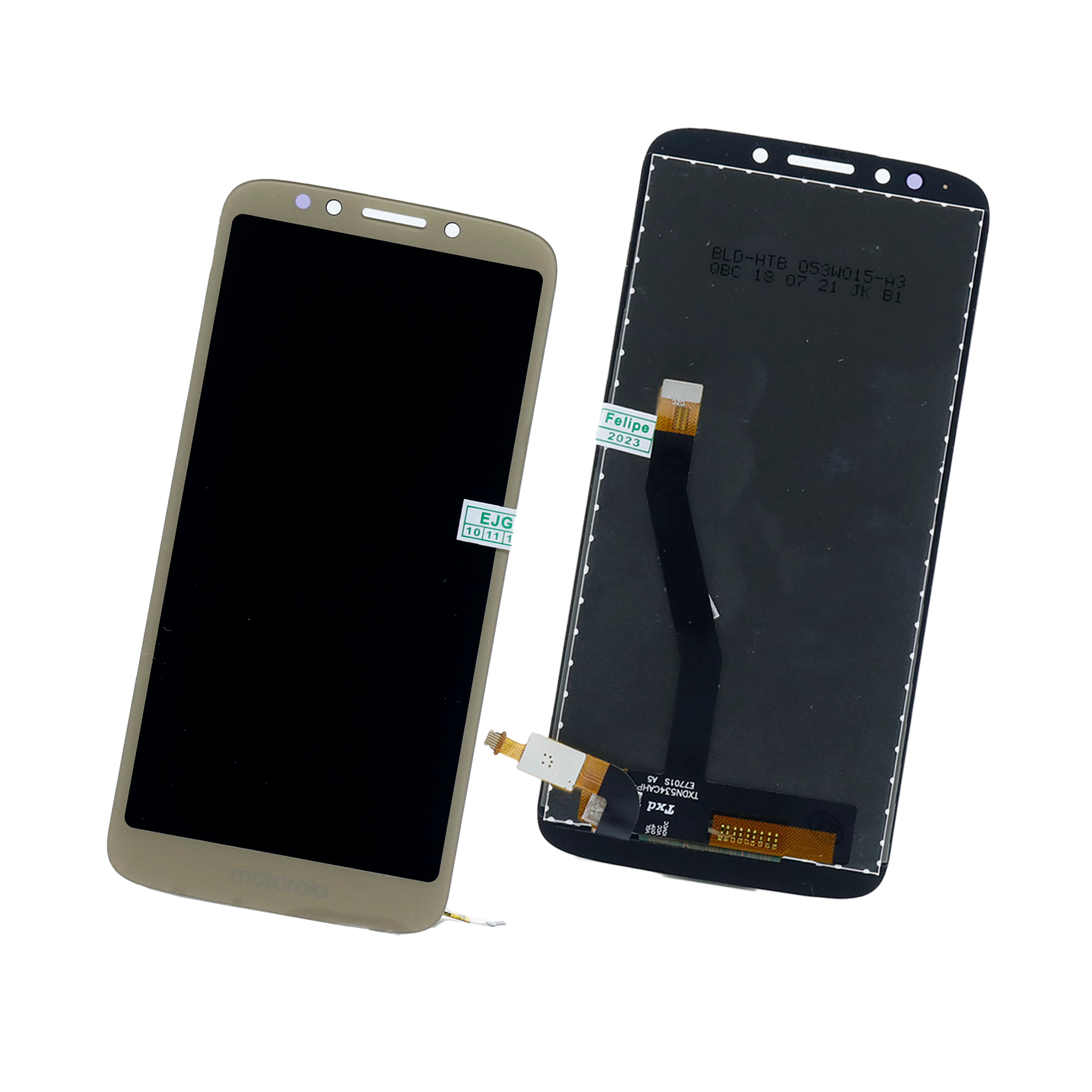 PANTALLA PARA MOTOROLA E5 PLAY , E5 PLAY GO DORADO