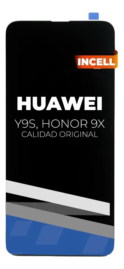 PANTALLA PARA HUAWEI Y9s NEGRO , HONOR 9X NEGRO CALIDAD ORIGINAL