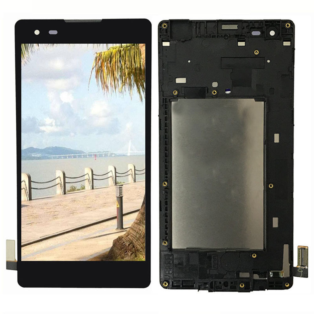 PANTALLA PARA LG X STYLE , K200 CON MARCO NEGRO
