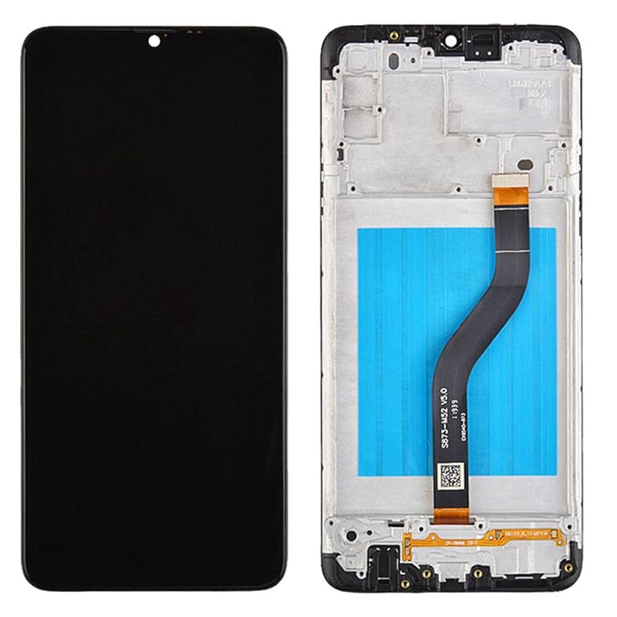 PANTALLA PARA SAMSUNG A20S, A207 NEGRO CON MARCO