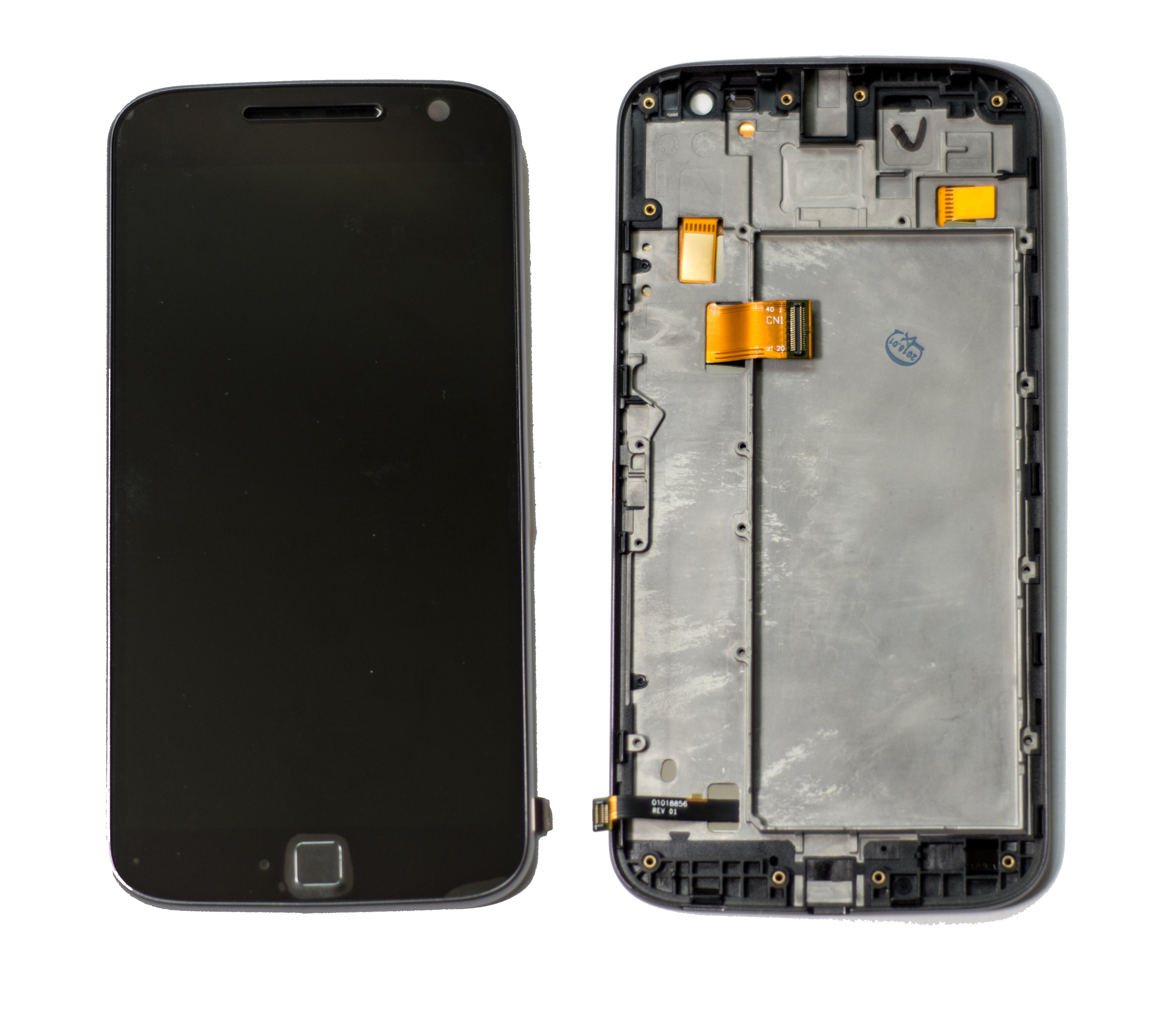 PANTALLA PARA MOTOROLA G4 PLUS CON MARCO NEGRO