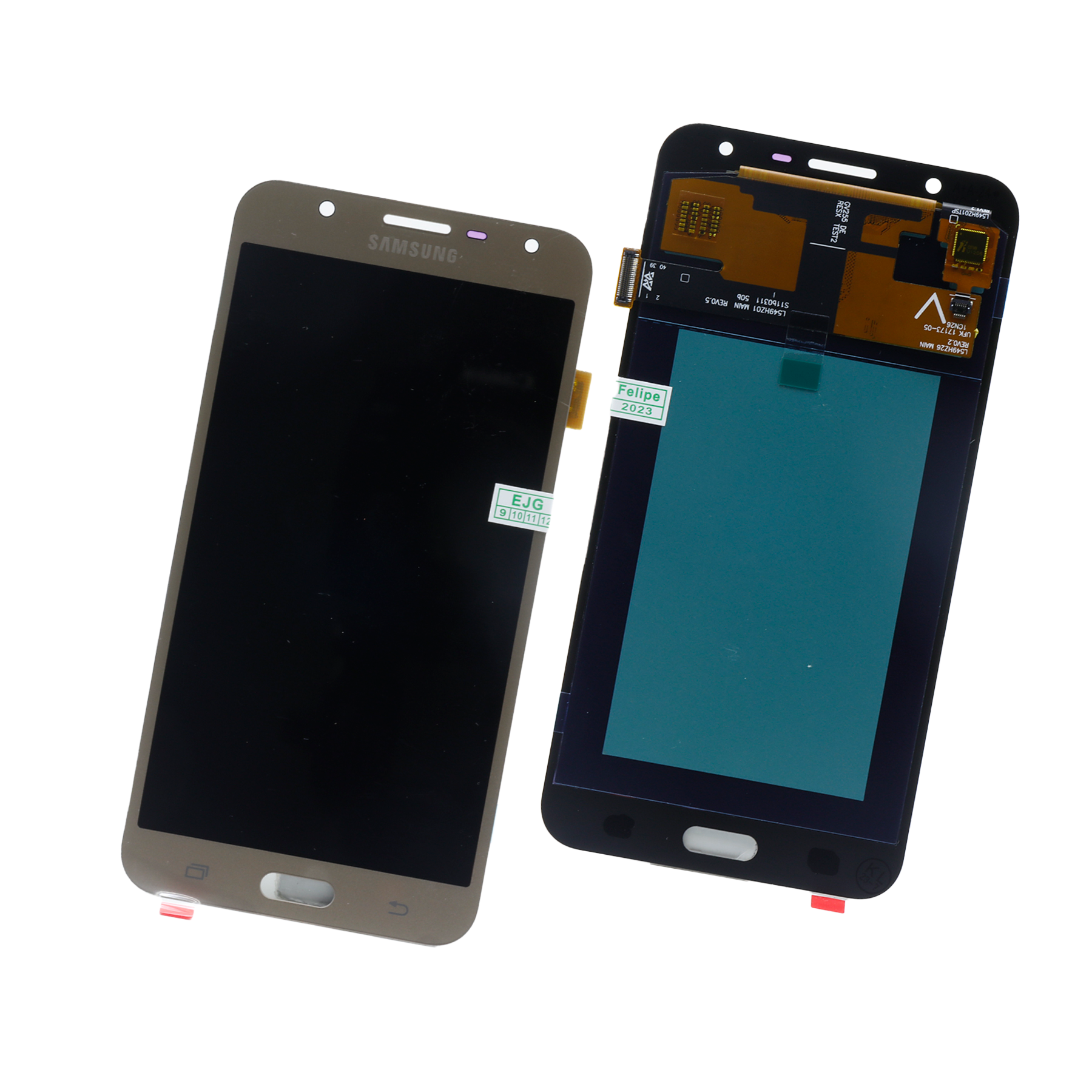 PANTALLA PARA SAMSUNG J7 NEO , J701 DORADO OLED