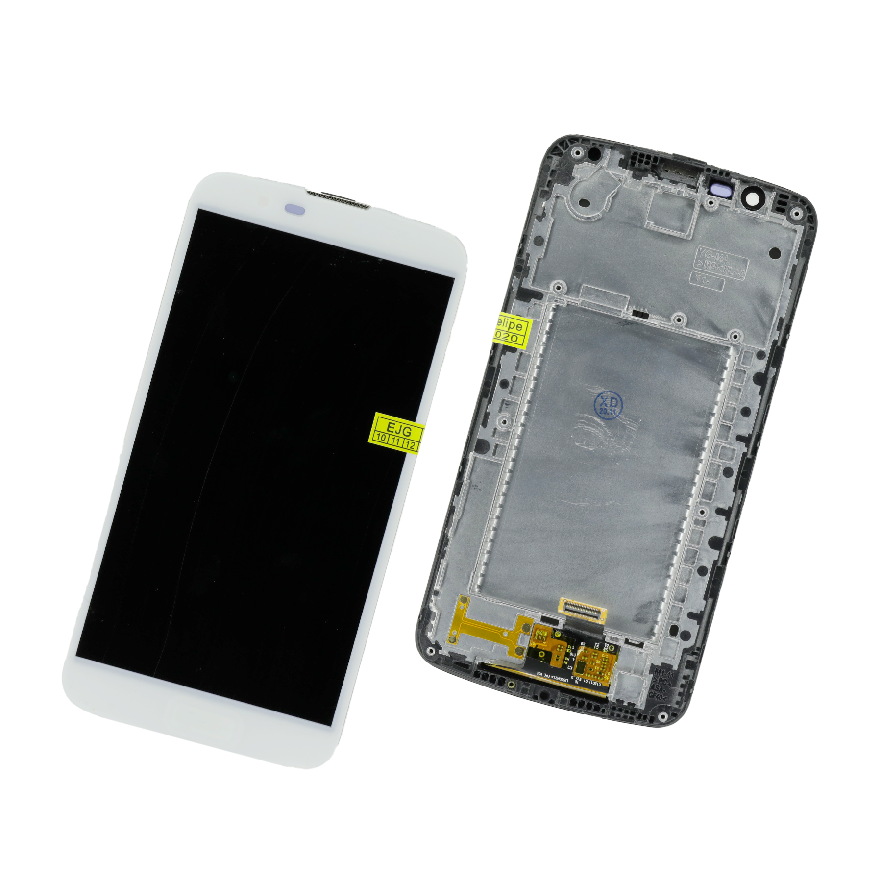 PANTALLA PARA LG Q10 VERSION 2 CON MARCO BLANCO