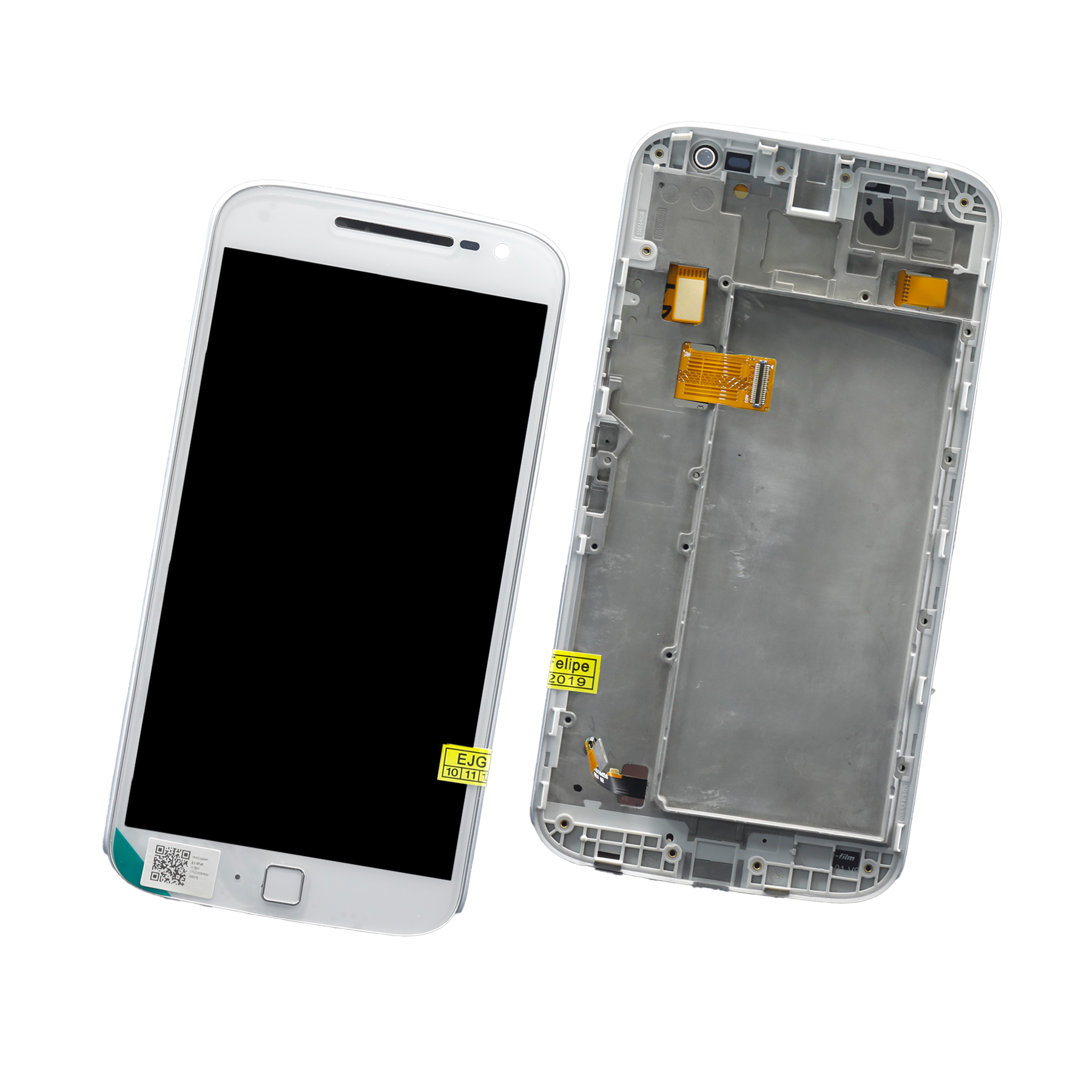 PANTALLA PARA MOTOROLA G4 PLUS CON MARCO BLANCO