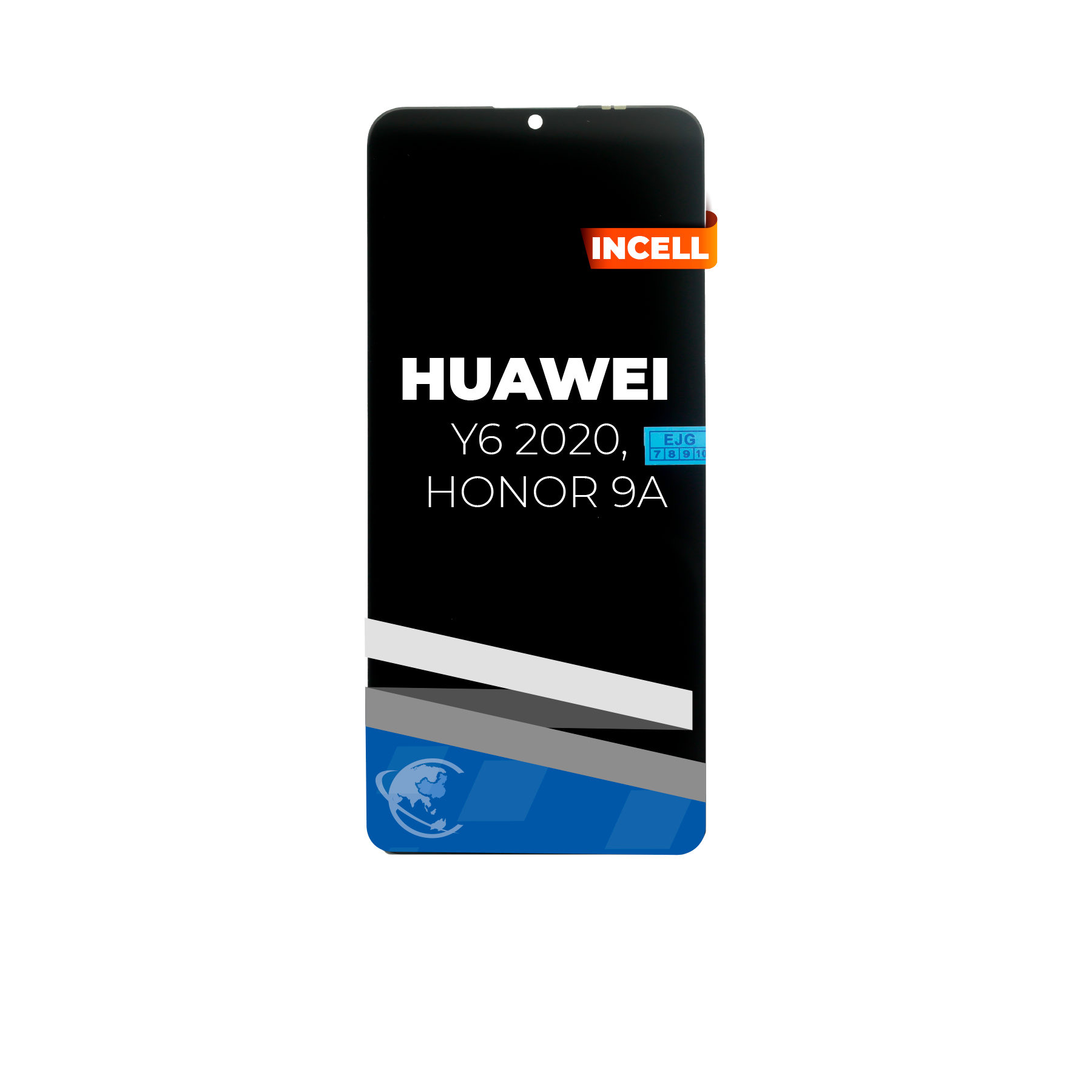 PANTALLA PARA HUAWEI Y6p 2020 , HONOR 9a NEGRO