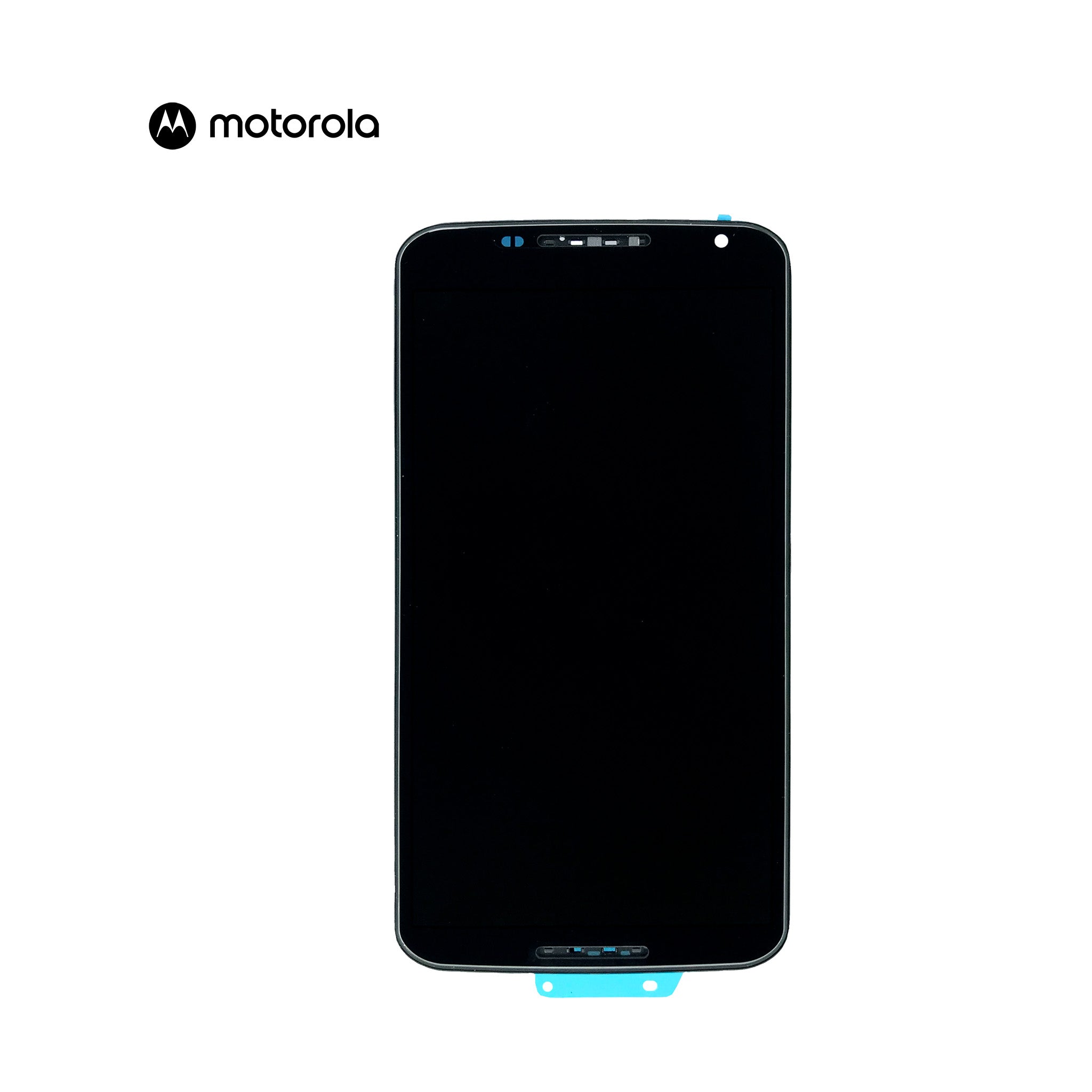 PANTALLA PARA MOTOROLA NEXUS 6 CON MARCO NEGRO
