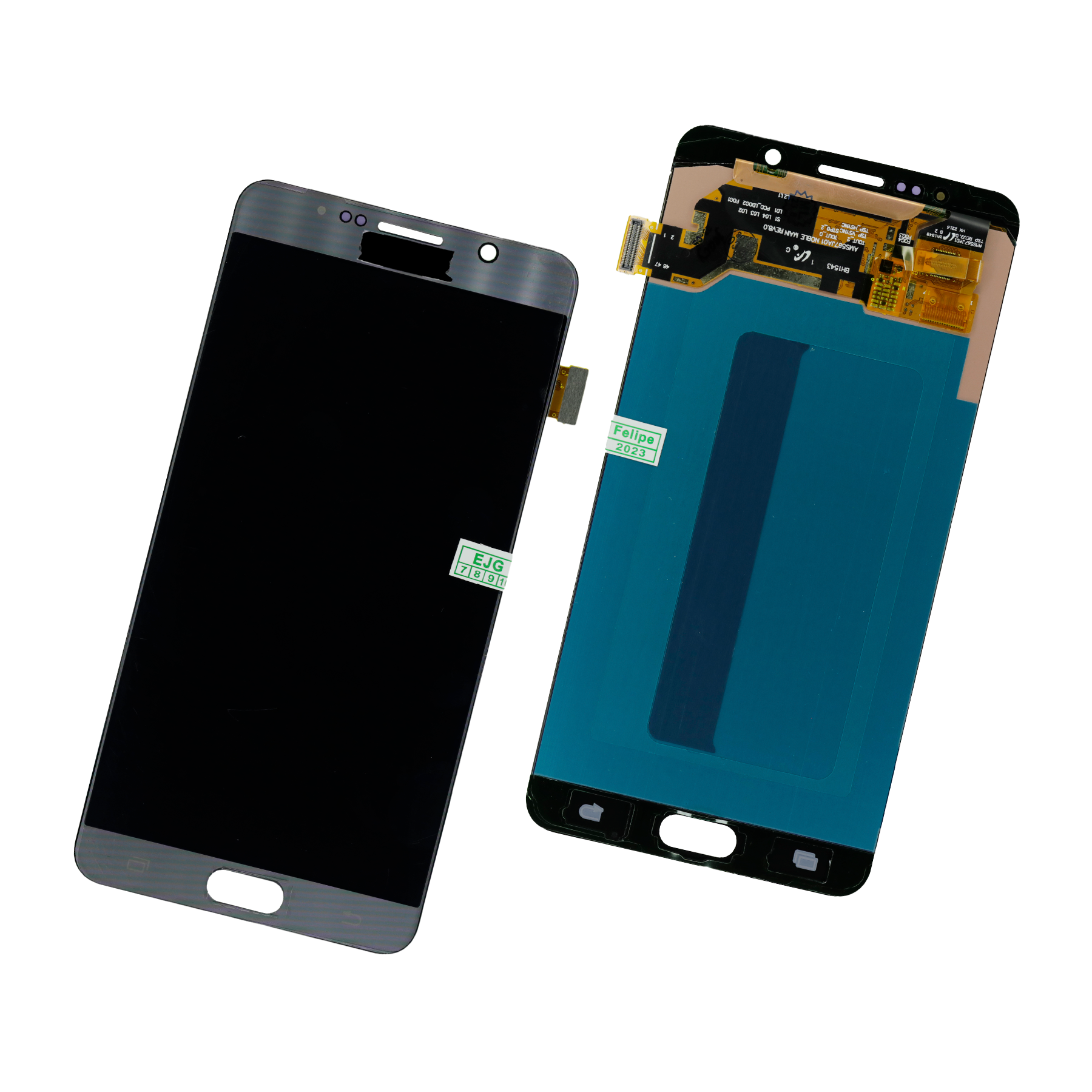 PANTALLA PARA SAMSUNG NOTE 5 PLATA OLED