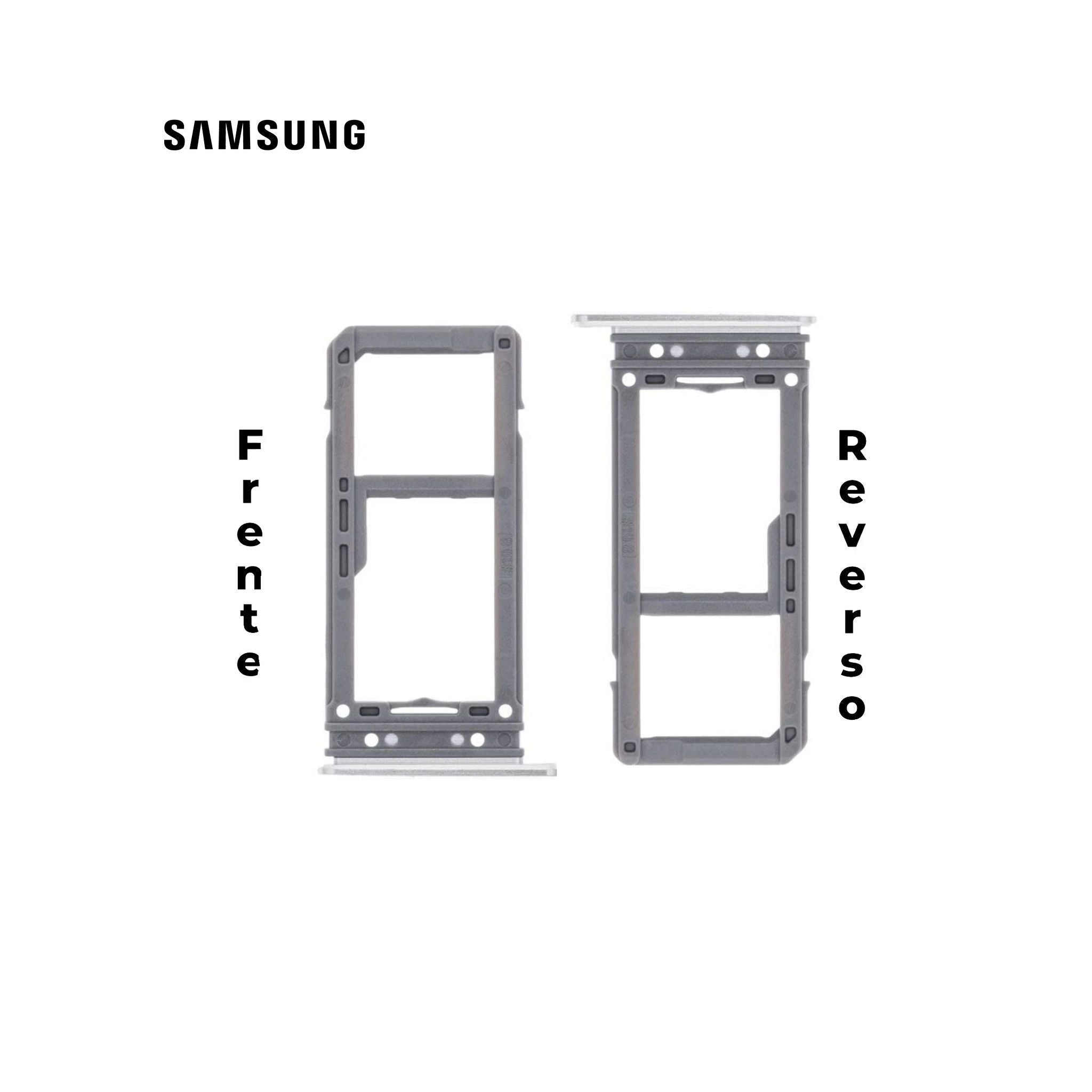PORTA SIM SAMSUNG S8 Y S8 PLUS PLATA