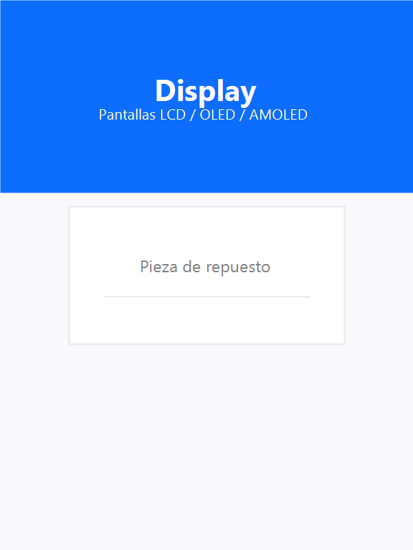 PANTALLA PARA SAMSUNG A6s NEGRO TFT